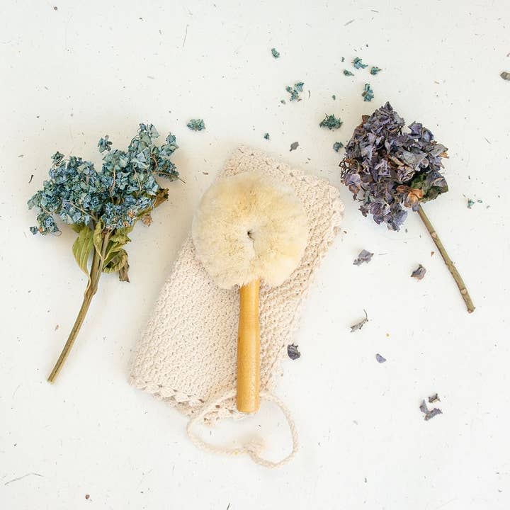 Ethical Global - Wholesale Body Brush - Dry Face Brush - Soft Jute, All Natural3