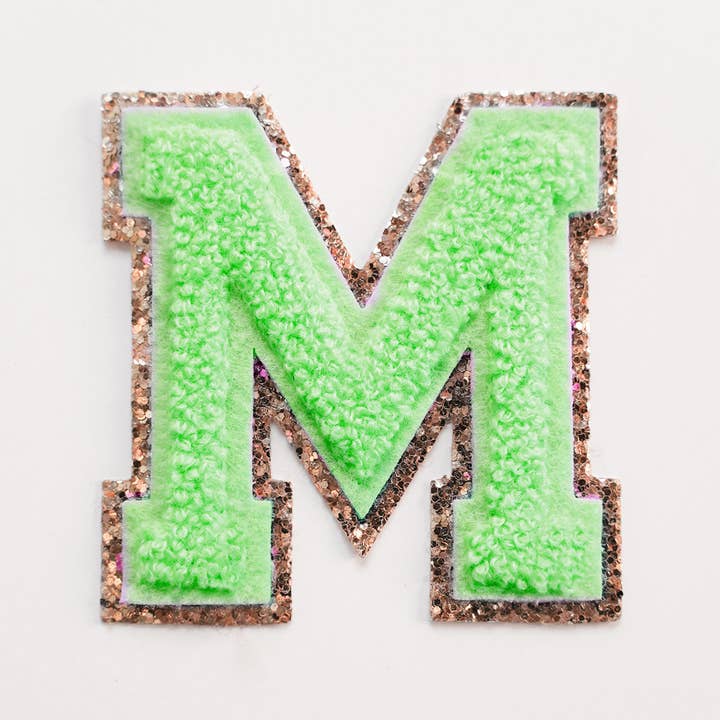 Mimi's Glow Accessories - Venta al por mayor Pegatina - Parche de letras minúsculas con brillo (3 piezas por letra)7