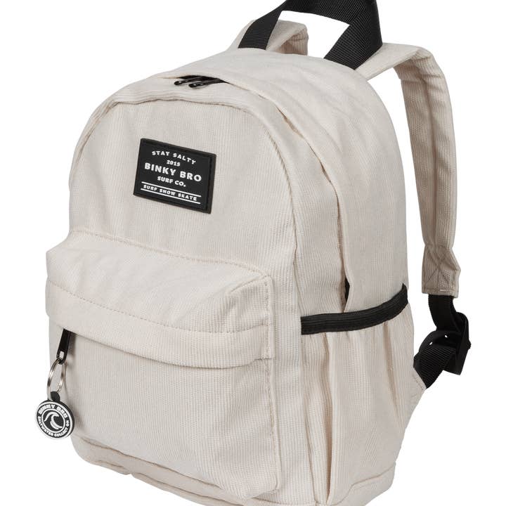 BinkyBro - Wholesale Backpack – Child - Kids Backpack (Cream Cord)3