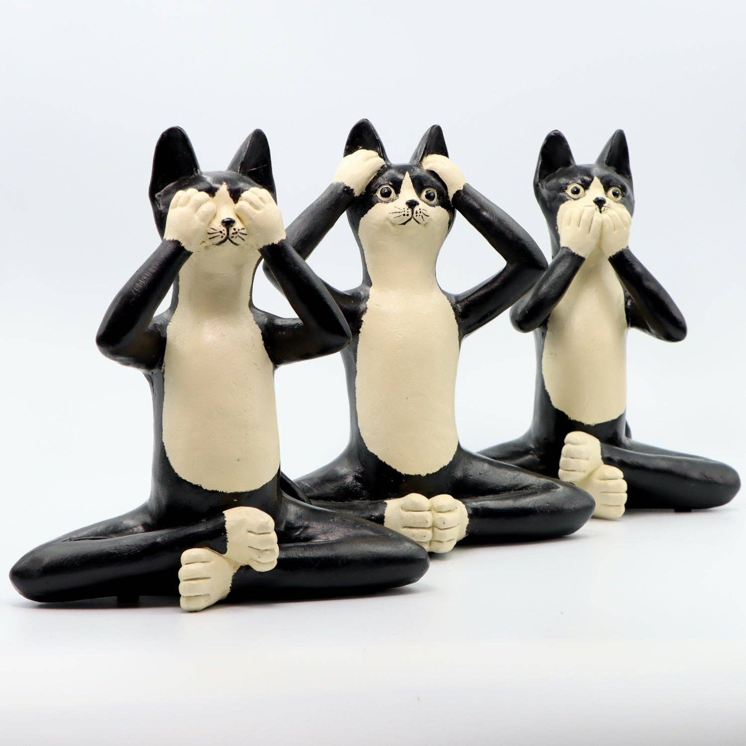 Bentley & Bo - Wholesale Decorative Figurine - Three Wise Cats2