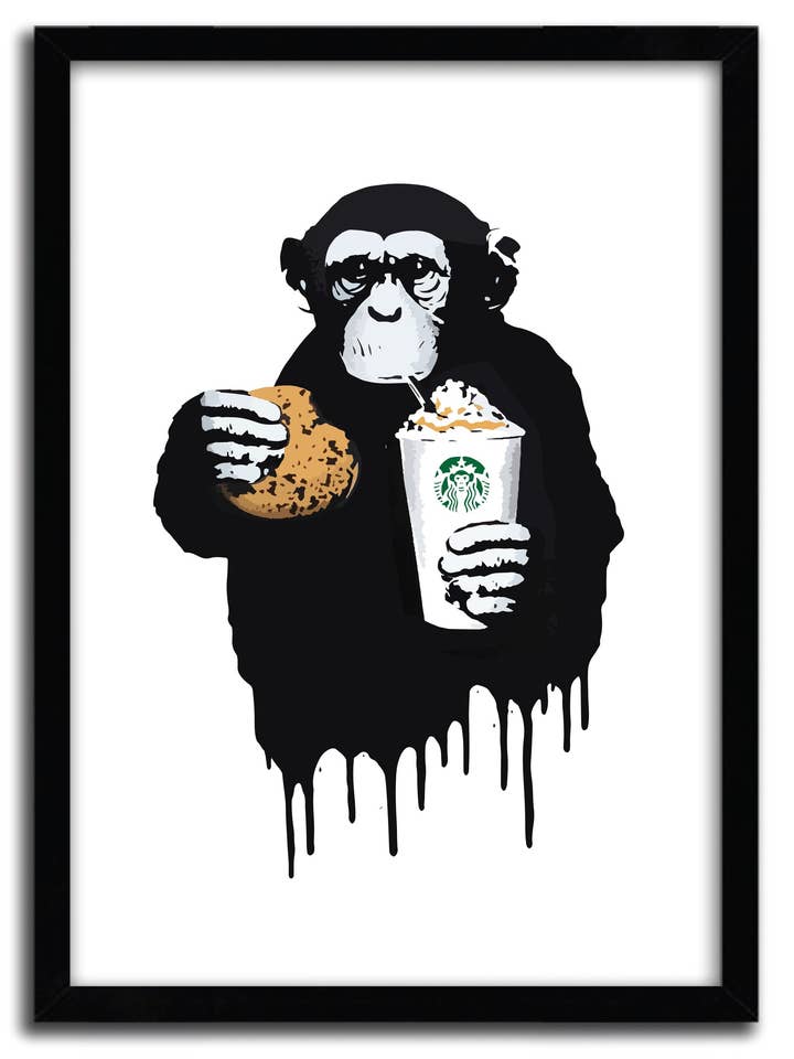 FASTFOODMONKEY SB by Thirsty Bstrd pour la vente par K.Olin Tribu