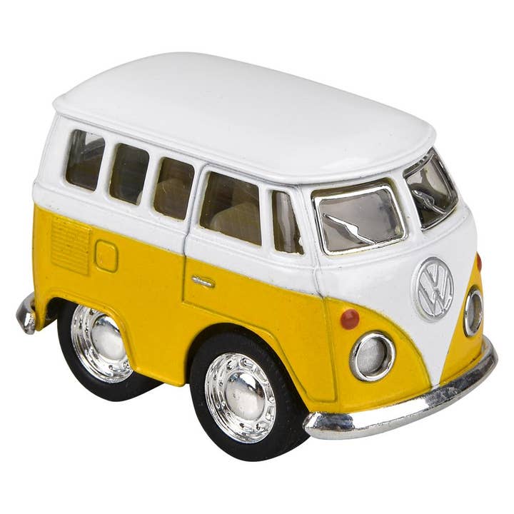 The Toy Network - Wholesale Toy Car/Truck - Kids - 2" Diecast Pull Back VW Mini Bus 12/Display5