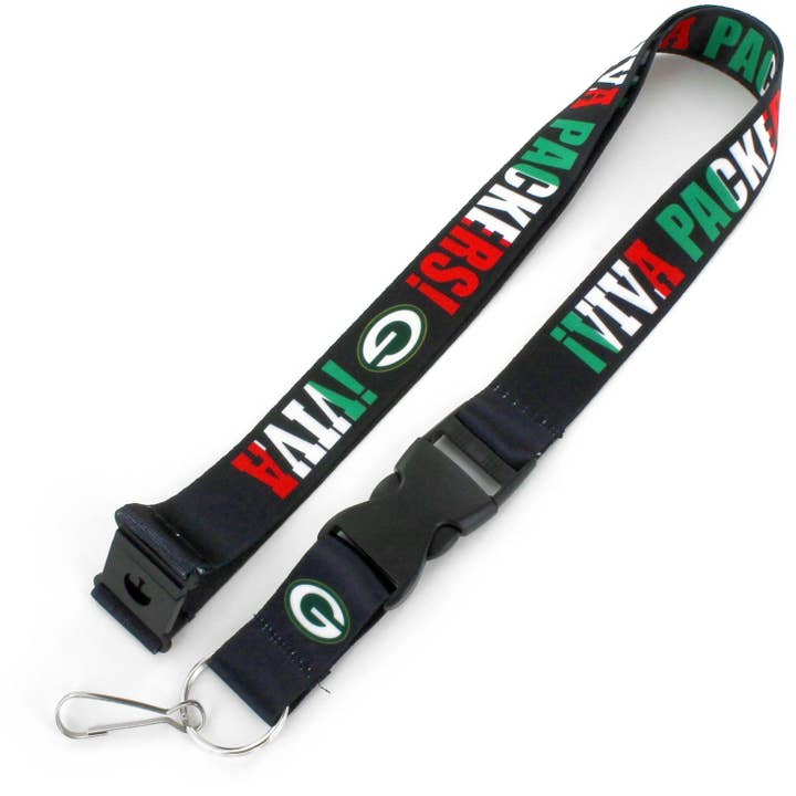 NFL Green Bay Packers Viva Lanyard for wholesale by Aminco USA