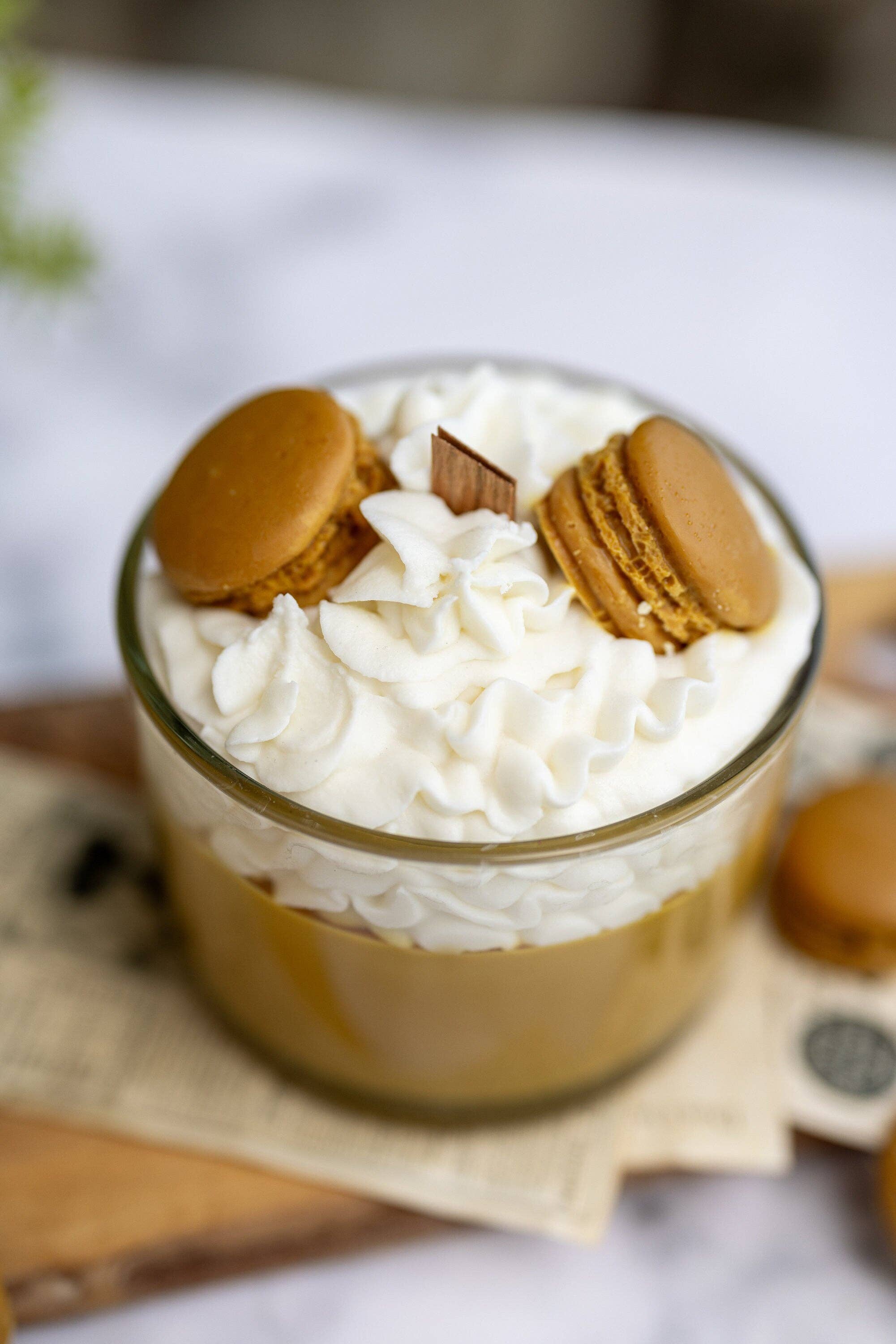 MySunshineCandless - Wholesale Novelty Candle - Espresso Scented Candle, Macaron Candle/Macaroons Candle/Whipped Candle/Dessert Candle/ Chocolate Candle/Gift for her/Macron Candle Soy Wax2