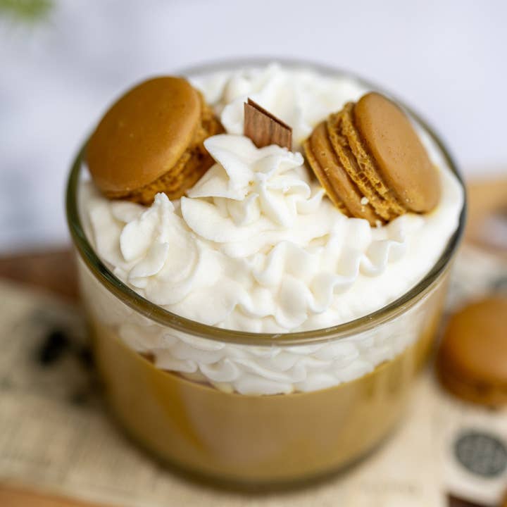 MySunshineCandless - Wholesale Novelty candle - Espresso Scented Candle, Macaron Candle/Macaroons Candle/Whipped Candle/Dessert Candle/ Chocolate Candle/Gift for her/Macron Candle Soy Wax2