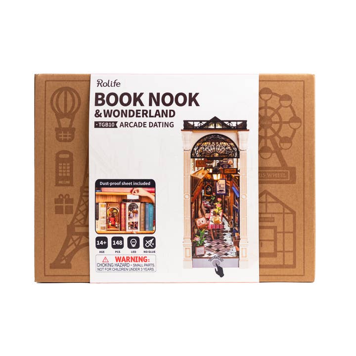 Magnote - Wholesale DIY Craft Kit - Rolife Arcade Dating DIY Book Nook Kit1
