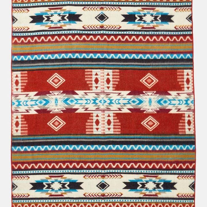 Ecuadane - Wholesale Throw Blanket - Reversible Southwest Aztec Blanket, Queen Size Boho Bedding