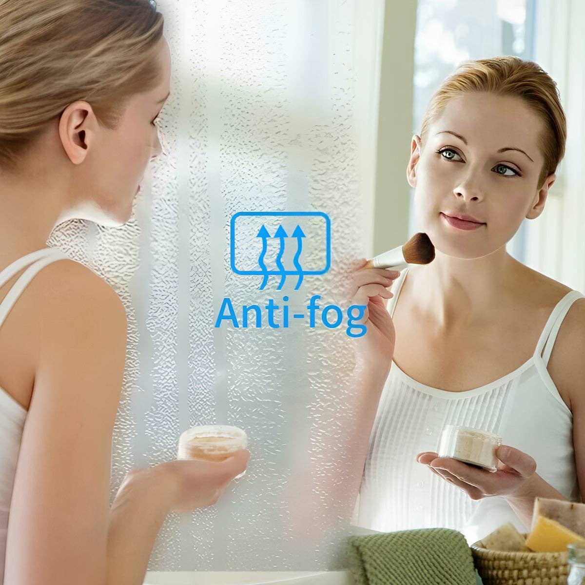 ENER-J – wholesale Speakers – LED Mirror with CCT, Dimming, RGB & Bluetooth Speaker6