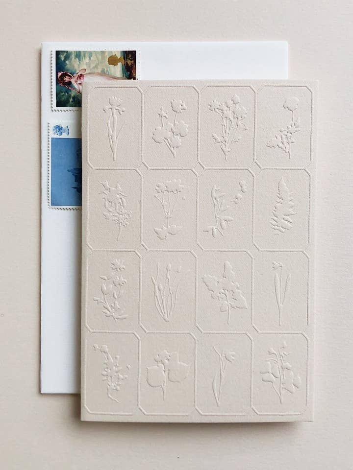 Emboss Florals for wholesale by Tpel Paper & press