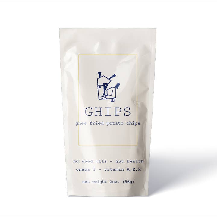 Ghips - Wholesale Chips - Ghee Potato Chips - Sea Salt - 12 Pack3