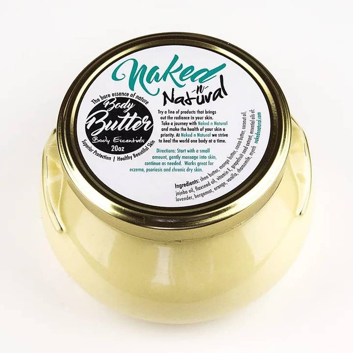 Manteiga corporal corporal essencial por atacado de Naked -n- Natural