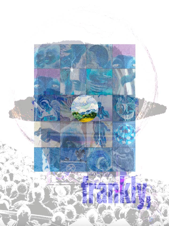 Frankly ~ Giclée Art Print for wholesale by VivaTheCircle