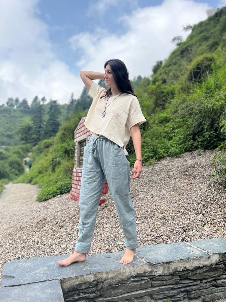 A Tender Rose - Wholesale Pants - Unisex - Hemp Chino Pants