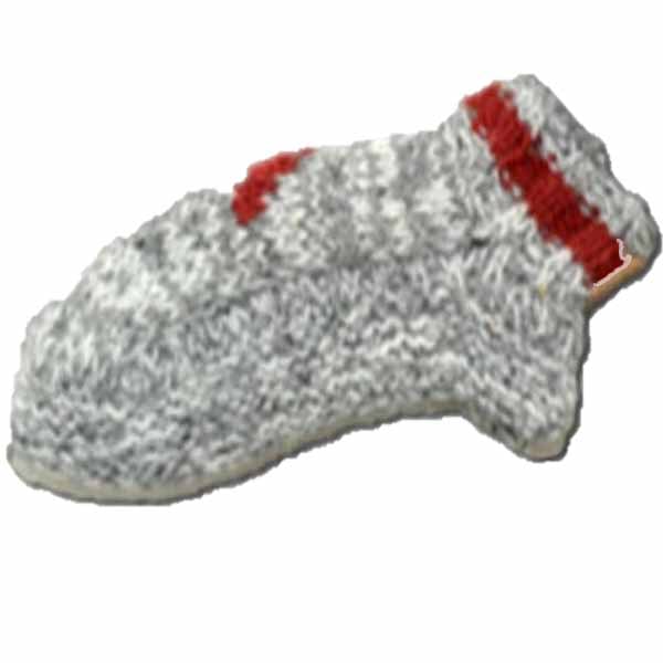 Booties for Men and Women. 100% Wool with fleece lining. Handmade in Nepal. for wholesale by Northern Lifestyles Canada