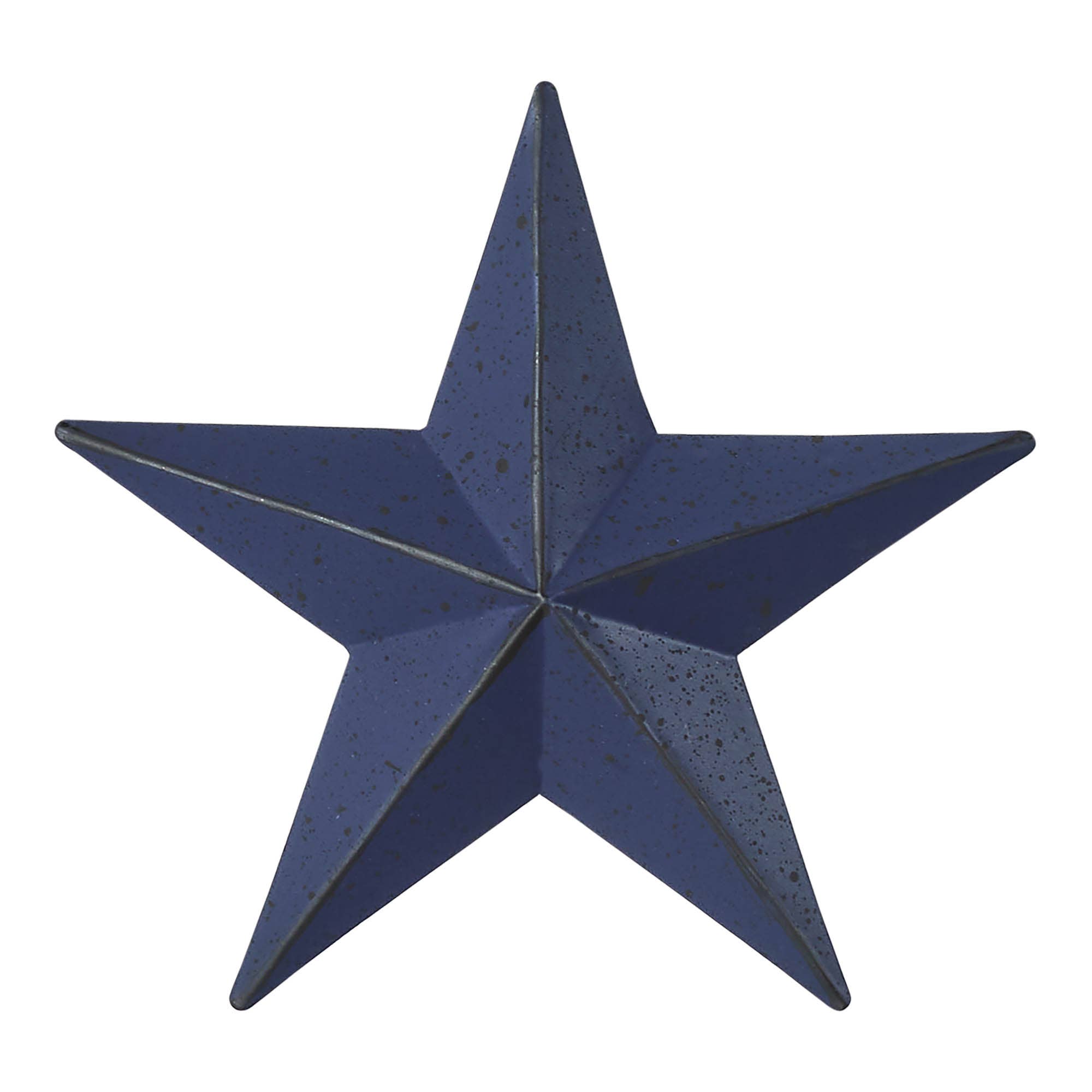 VHC Brands - Wholesale Wall Accent - Metal Star Speckled Navy Distressed 4x41