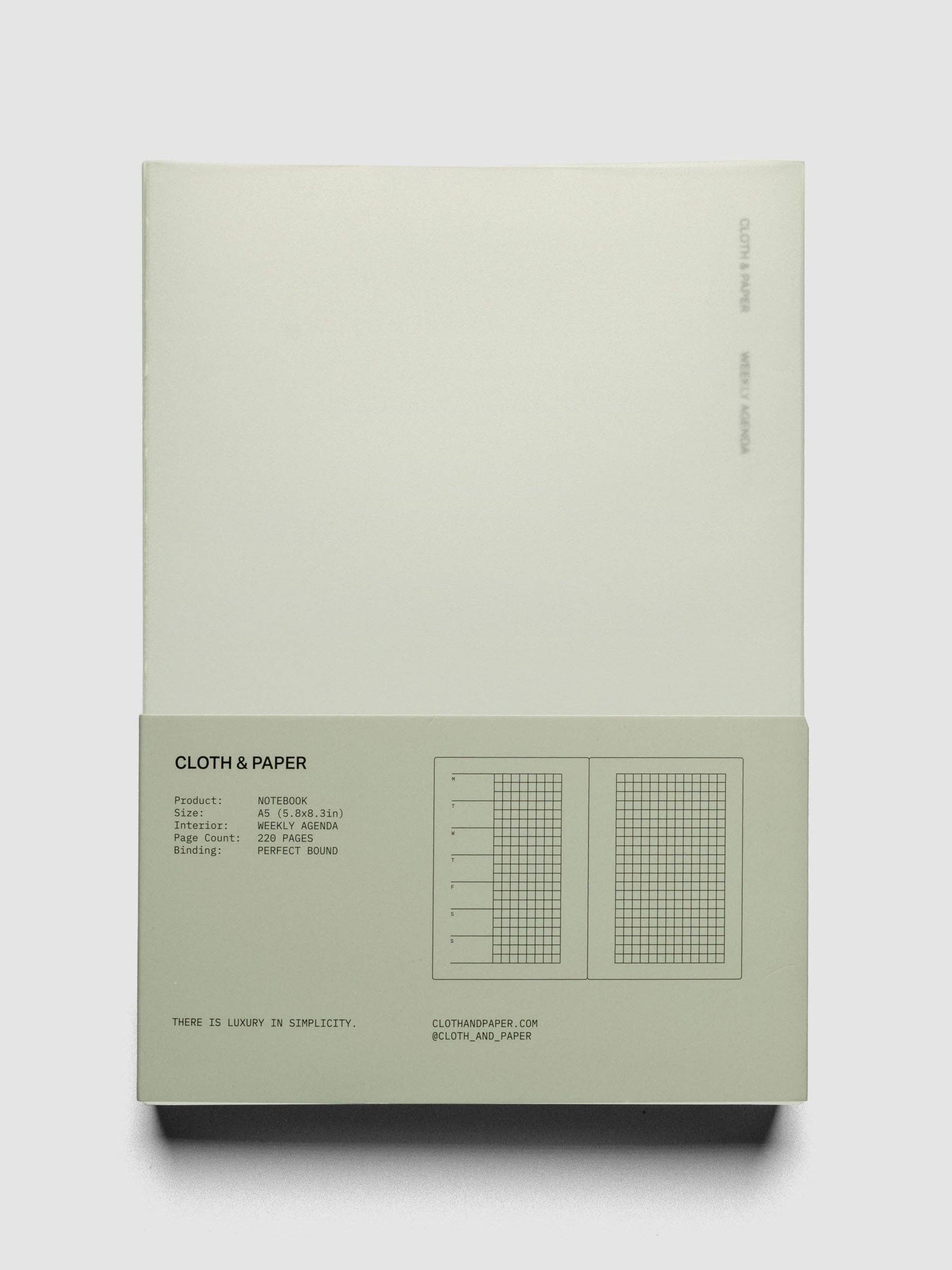 Cloth & Paper - Wholesale Notebook - Perfect Bound Notebook | A513