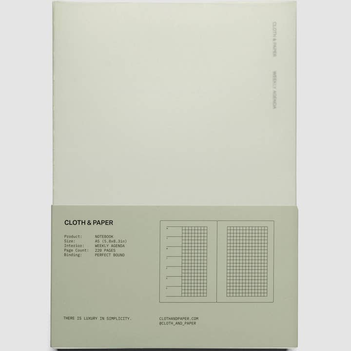 Cloth & Paper - Wholesale Notebook - Perfect Bound Notebook | A513