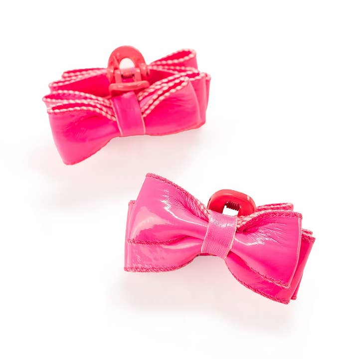 Violet & Brooks – wholesale Hair bow – Women’s – Paige Mini Bow Hair Claw Pair3