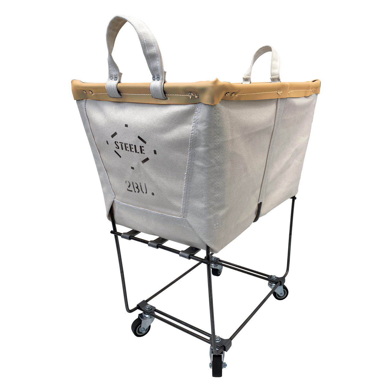 Steele Canvas Basket Corp. - Vendita all'ingrosso Cesti della biancheria - Carrello Elevato in Tela - Modello Permanente 2 Bu9