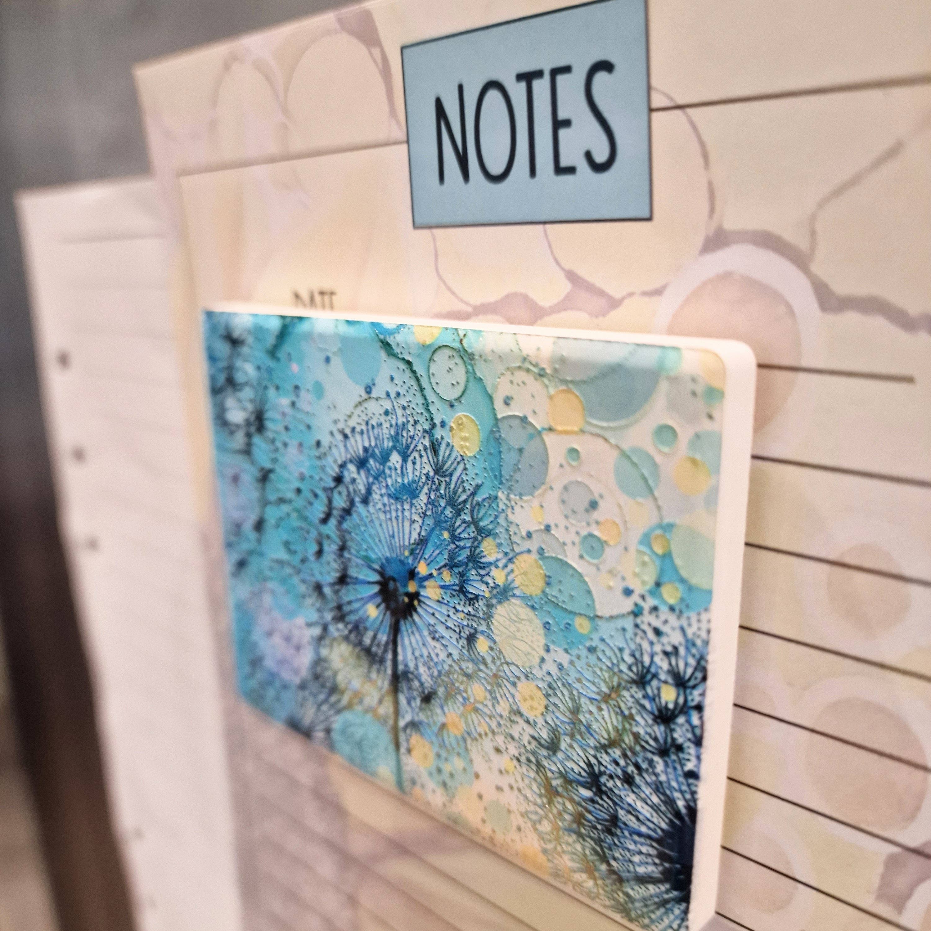 By Jo Crafts – wholesale Magnet – 76-MG Turquoise Dandelion Magnet 6