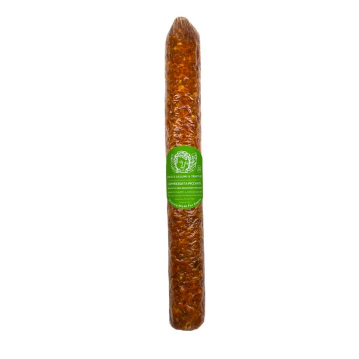 Angel's Salumi & Truffles - Wholesale Salami - Soppressata Piccante Salami (40oz) – Food Service Size