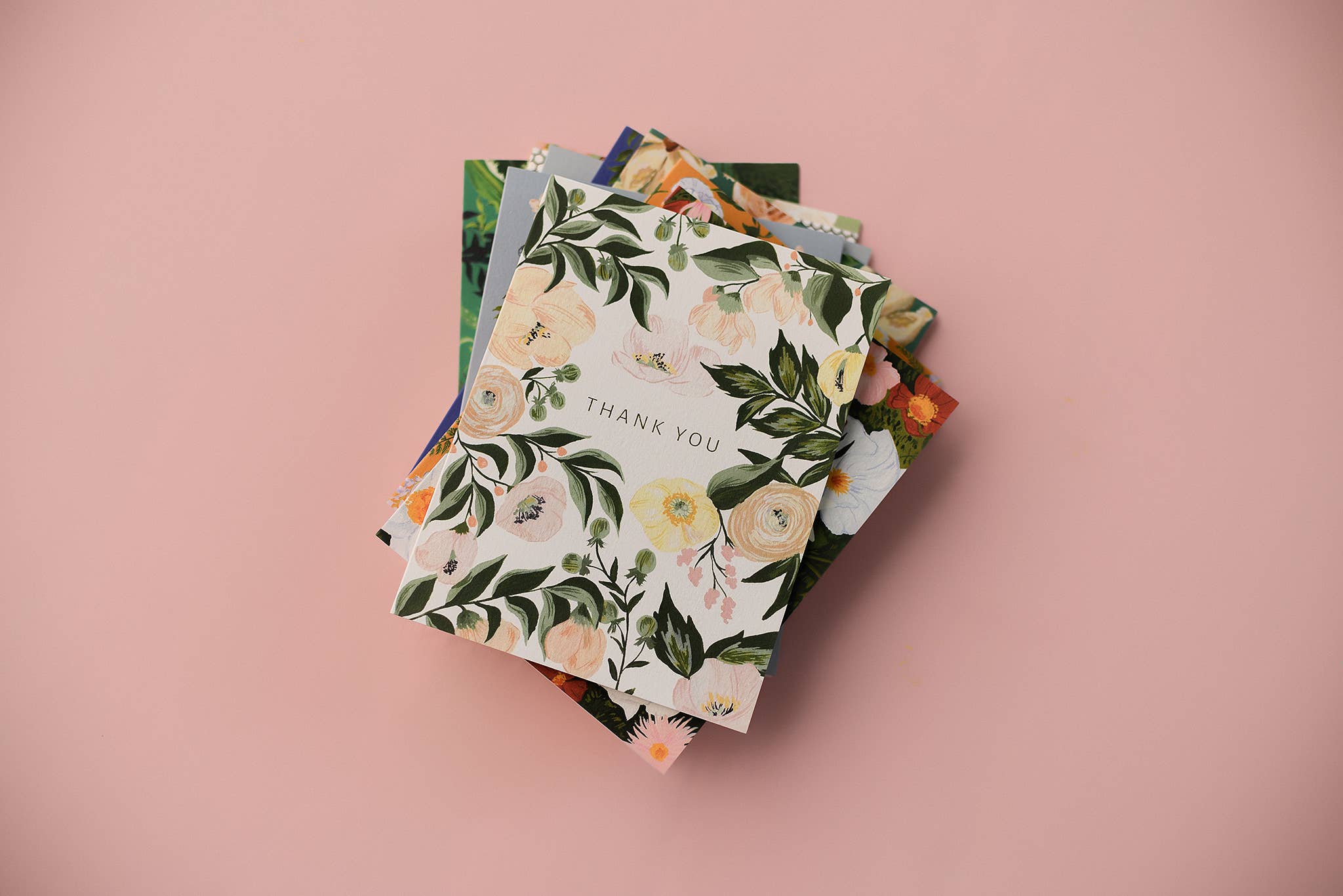 Pen + Pillar – wholesale Thank you card – Juliette Thank You Greeting Card1