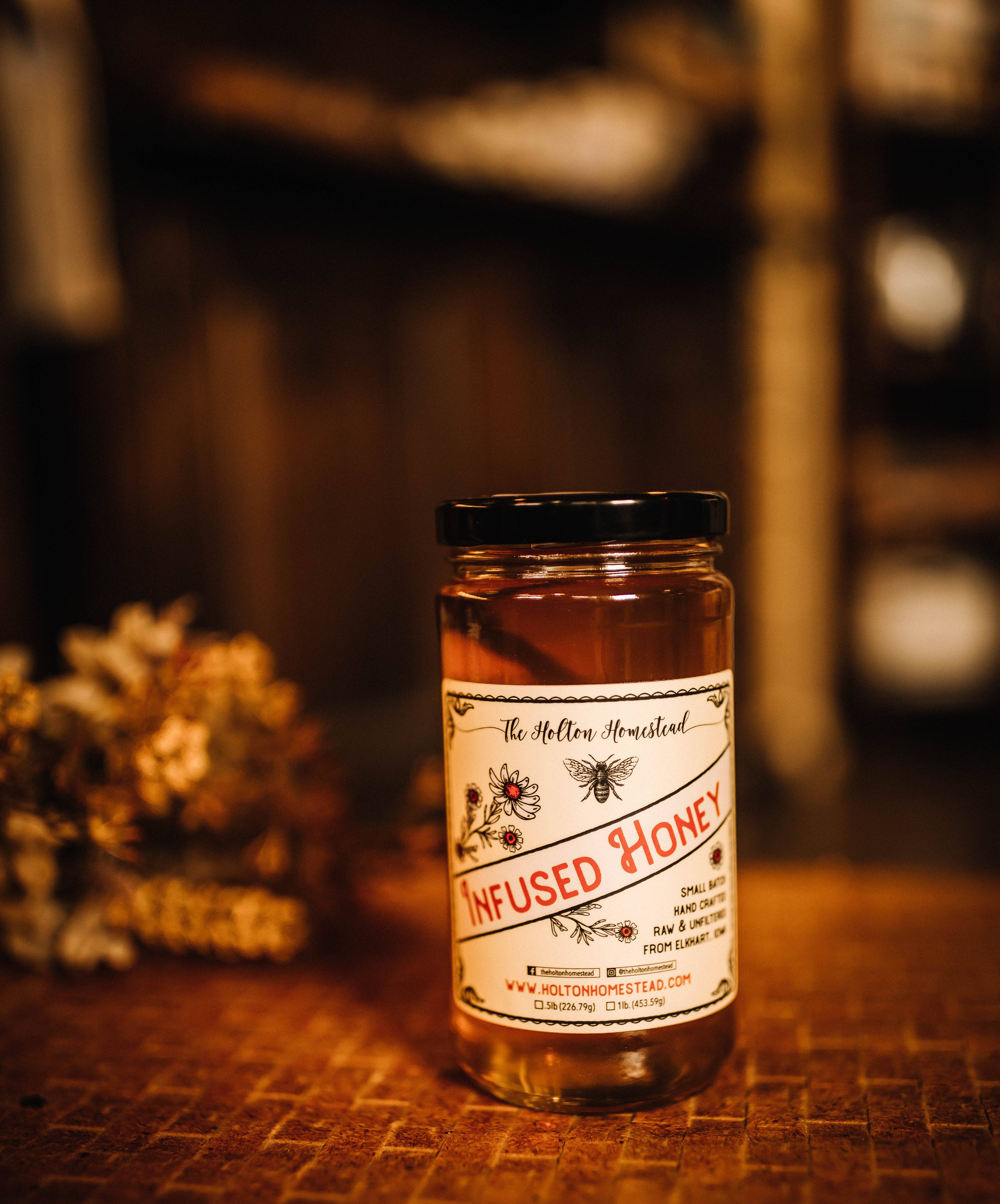 The Holton Homestead - Vente Miel - Miel infusé à la vanille2