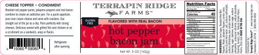 Terrapin Ridge Farms - Wholesale Jam/Jelly - Hot Pepper Bacon Jam 5 Oz2