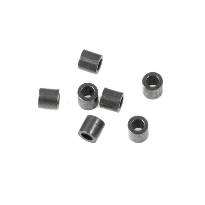 BestBeads&Beyond - Wholesale Craft Supplies - 100pc Crimp Tubes, Gold, Silver Gunmetal Plated Crimp Tube, 2.1x2.4mm Crimp Tube, End cap, sku#CT11