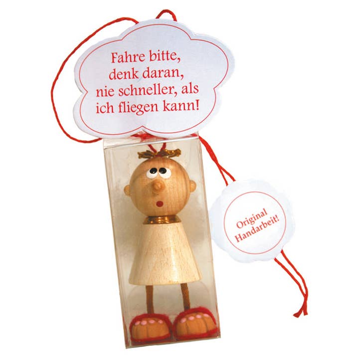 JOJO Geschenke – Großhandel Dekofigur – Autofahrerschutzengel "Charly"