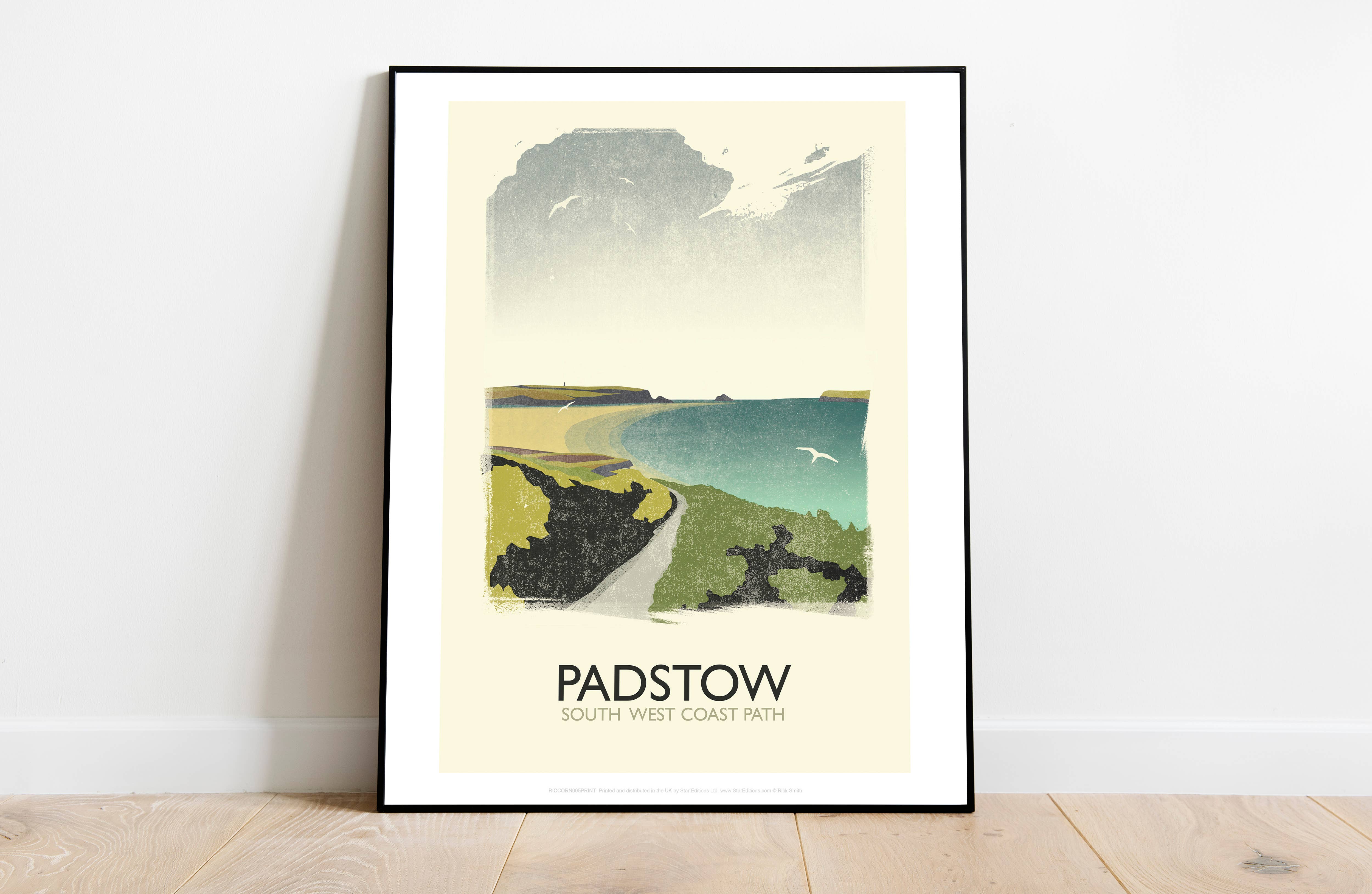 Star Editions - Wholesale Art Print - Padstow - South West Coast Path - 11X14” Premium Art Print1