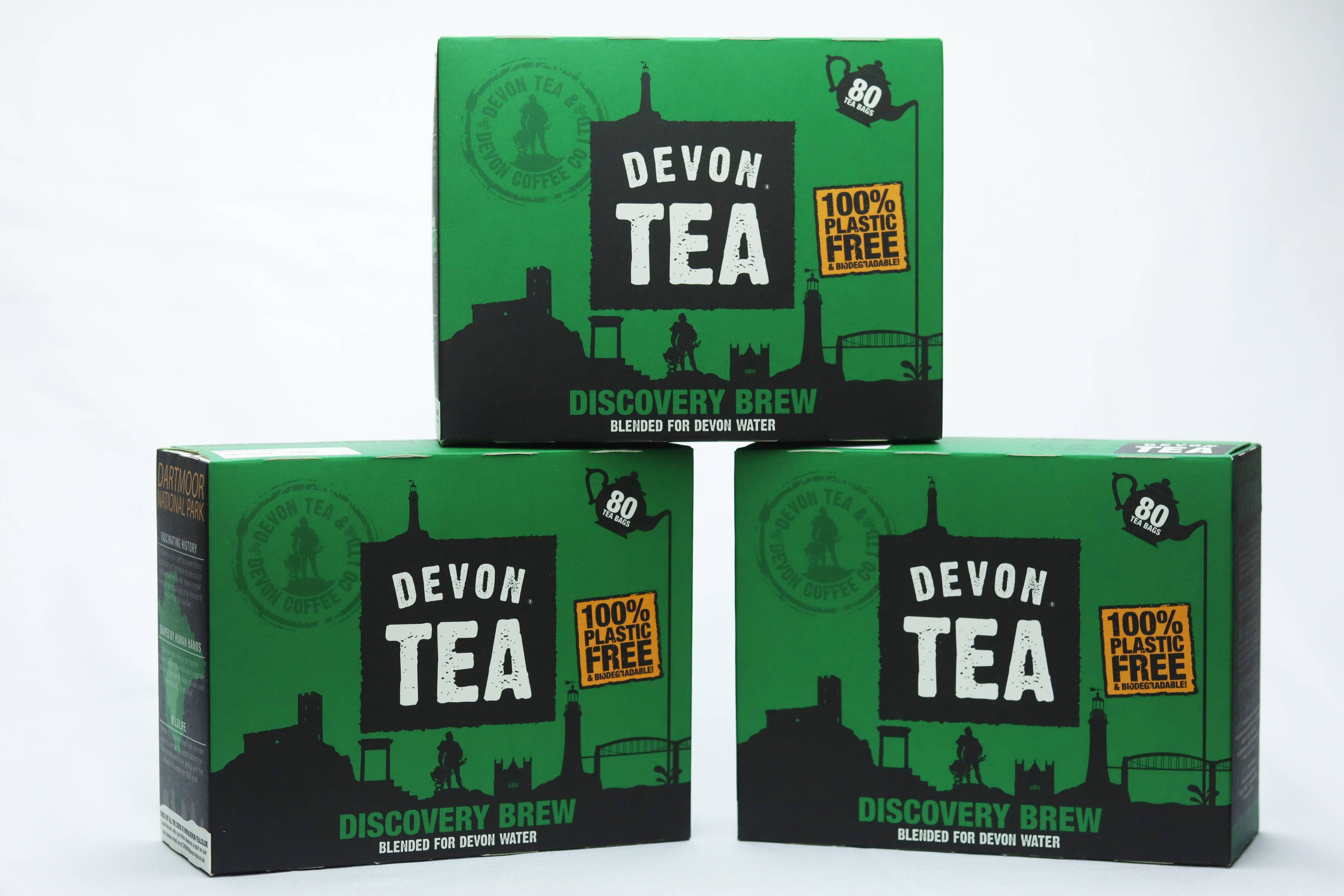 Cornish Tea and Cornish Coffee - Wholesale Tea Bags - 12x 80 Devon Tea Discovery Brew3