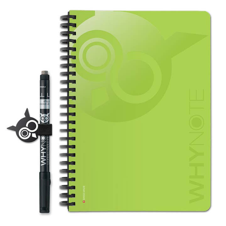 Cuaderno reutilizable - A5 - Verde para venta al por mayor de WhyNote Book