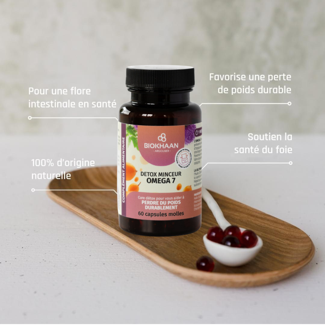 BIOKHAAN - Wholesale Oral Supplement/Vitamin - 60 SLIMMING DETOX SOFTGELS / SEABUCKTHORN - MILK THISTLE8