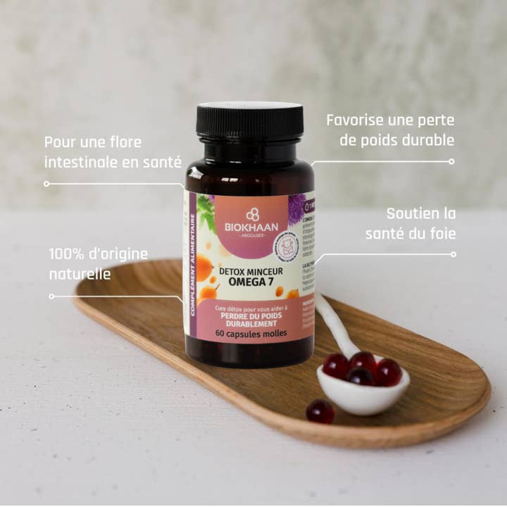 BIOKHAAN - Wholesale Oral Supplement/Vitamin - 60 SLIMMING DETOX SOFTGELS / SEABUCKTHORN - MILK THISTLE8