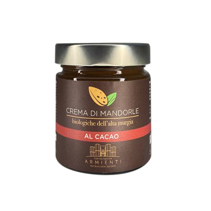 Cocoa and Almond Spread 200gr for wholesale by ArmientiBio