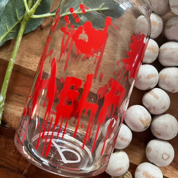 Lata de cerveja de filme de terror Copo, Ajuda, Corrida, Copos de por atacado de Boho Sips