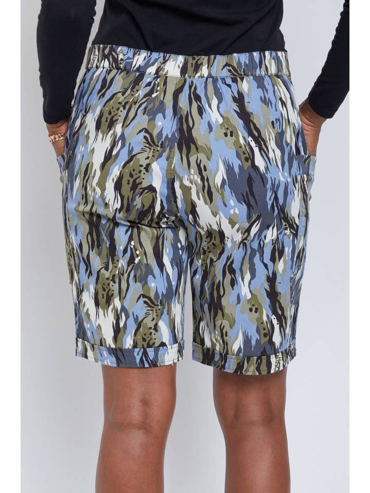 YMI – Engroshandel Shorts – Kvinder – Missy brede ben bermuda shorts med store lommer