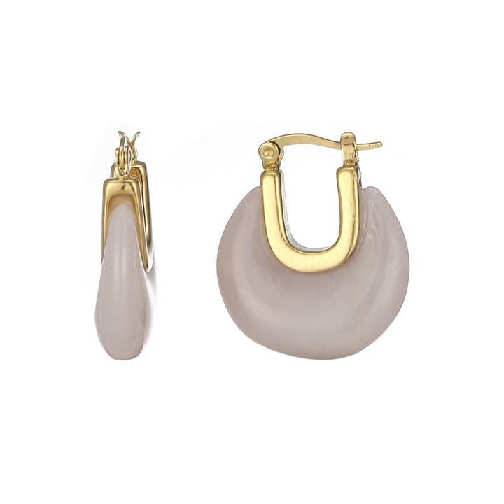 BELLE MISS - Wholesale Dangle Earrings - Urlas stud earring in stainless steel12