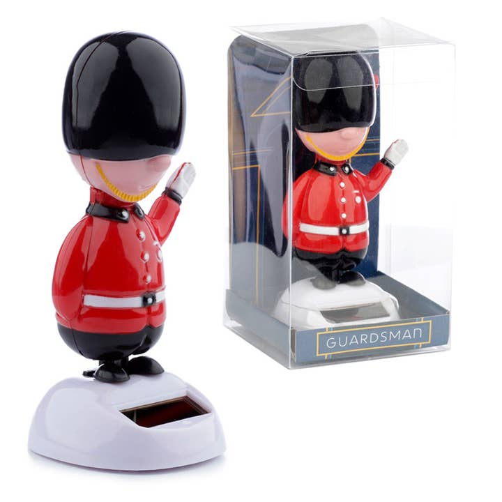 Novelty Guardsman Solar Pal for wholesale by Puckator Ltd