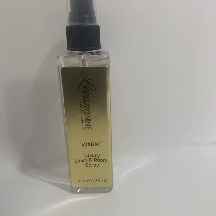 "Warm" Luxury Linen & Room Spray for wholesale by LevanaNINE
