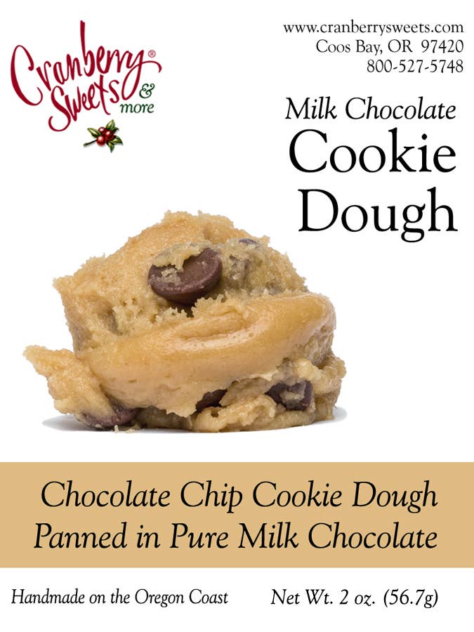 Cranberry Sweets & More - Wholesale Chocolate Covered Sweets - Milk Chocolate Covered Cookie Dough Bites0