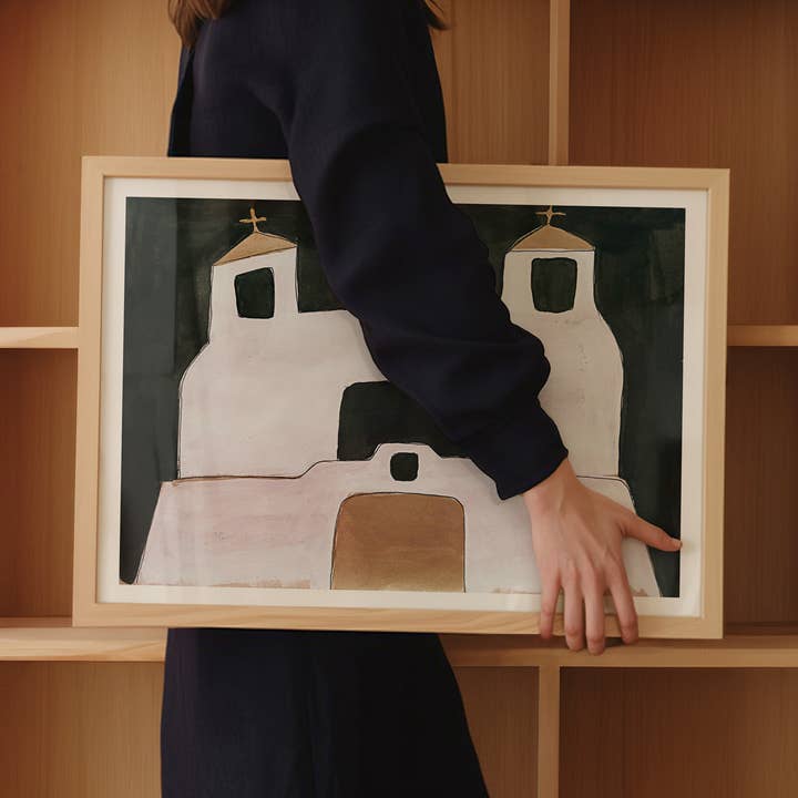 ALEX'S - Wholesale Art Print - Santa Fe Mission Print3