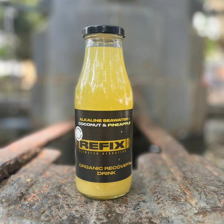 REFIX - Alkaline Seawater - Wholesale Sports/Energy Drink - REFIX Coconut and Pineapple - Organic Recovery Drink