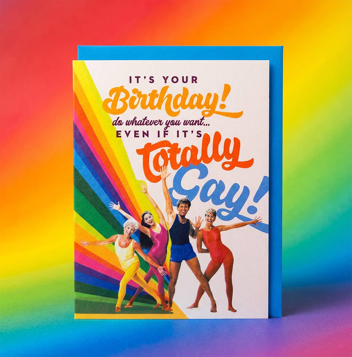 offensivedelightful - Wholesale Birthday Card - TOTALLY GAY! birthday card