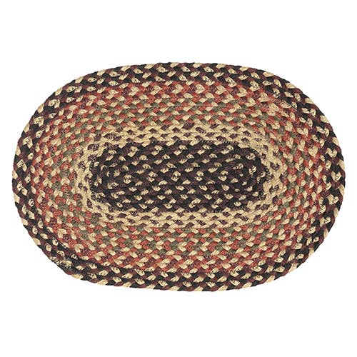 Tovagliette in juta intrecciata, ovali, JB103 per la vendita all'ingrosso da parte di Accent Linen