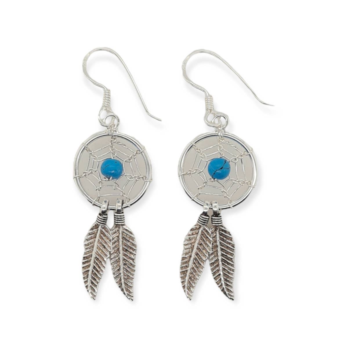 Mountain Creek Jewellery - Wholesale Dangle earrings - EARRINGS S/S DREAM CATCHER BLU0