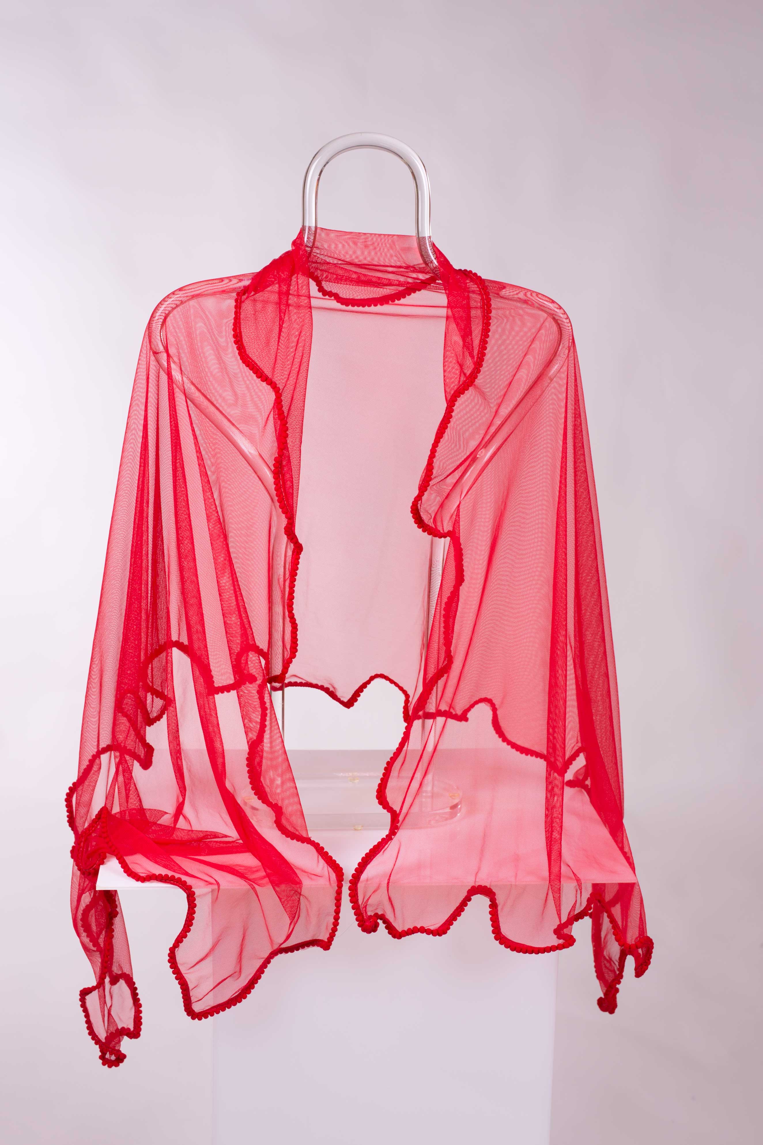 MR Complements - Wholesale Scarf - Women's - Castell tulle party shawl1