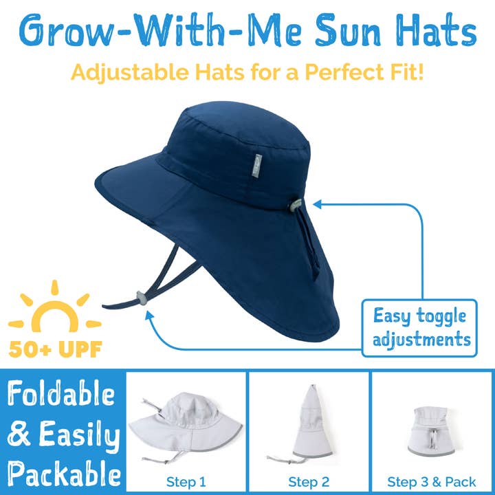 Jan & Jul - Wholesale Sun Hat - Kids - Little Diggers | Cotton Adventure Hat