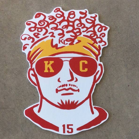 Kansas City Football Players Fathead for wholesale by Hart & Lux